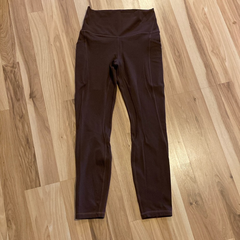 Lululemon align leggings with pockets in Java 25 inch inseam